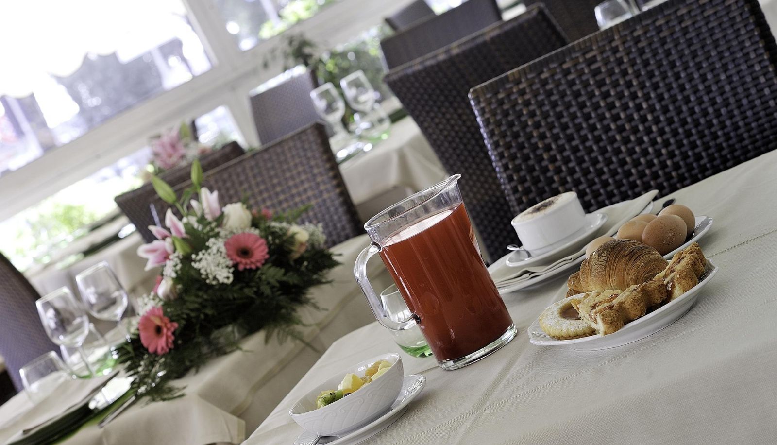 Frühstücksraum innerhalb des Restaurants - Marinella