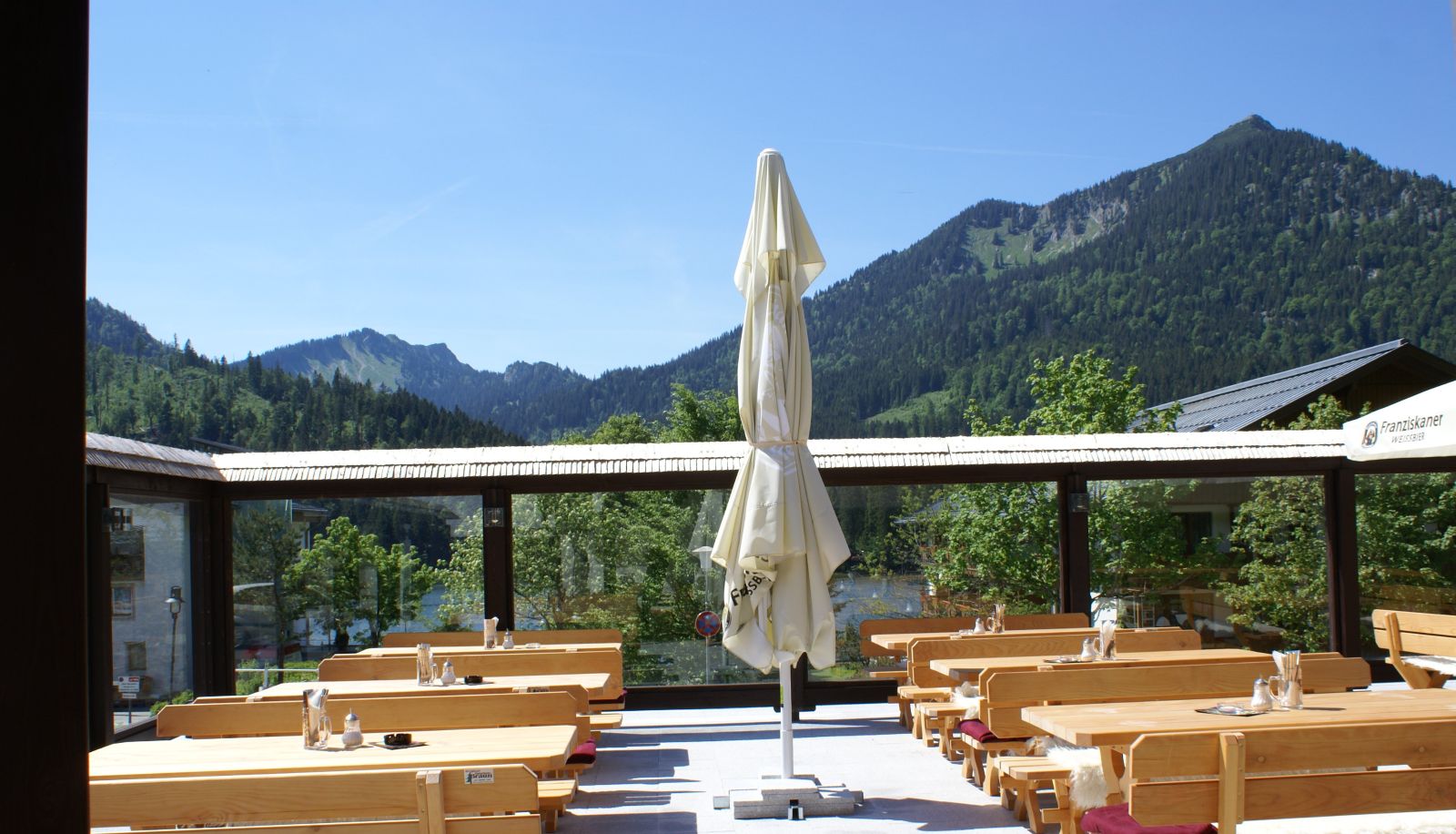 Terraza - Hotel Gundl Alm