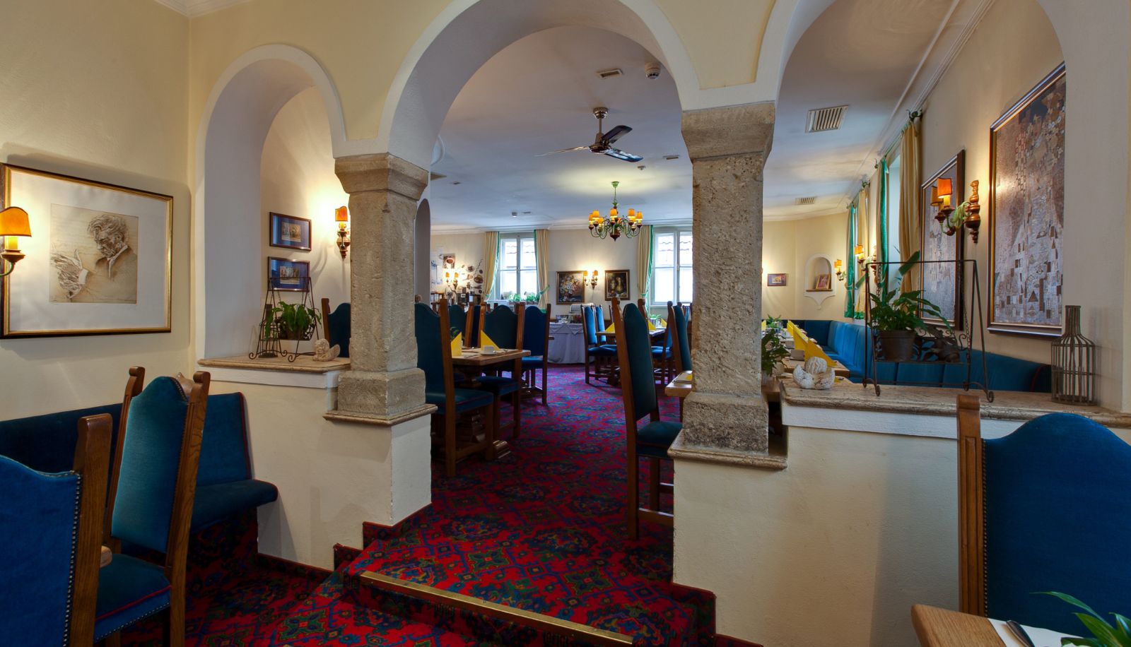 Ontbijtzaal - Kasererbräu Altstadthotel /Salzburger Privathotels