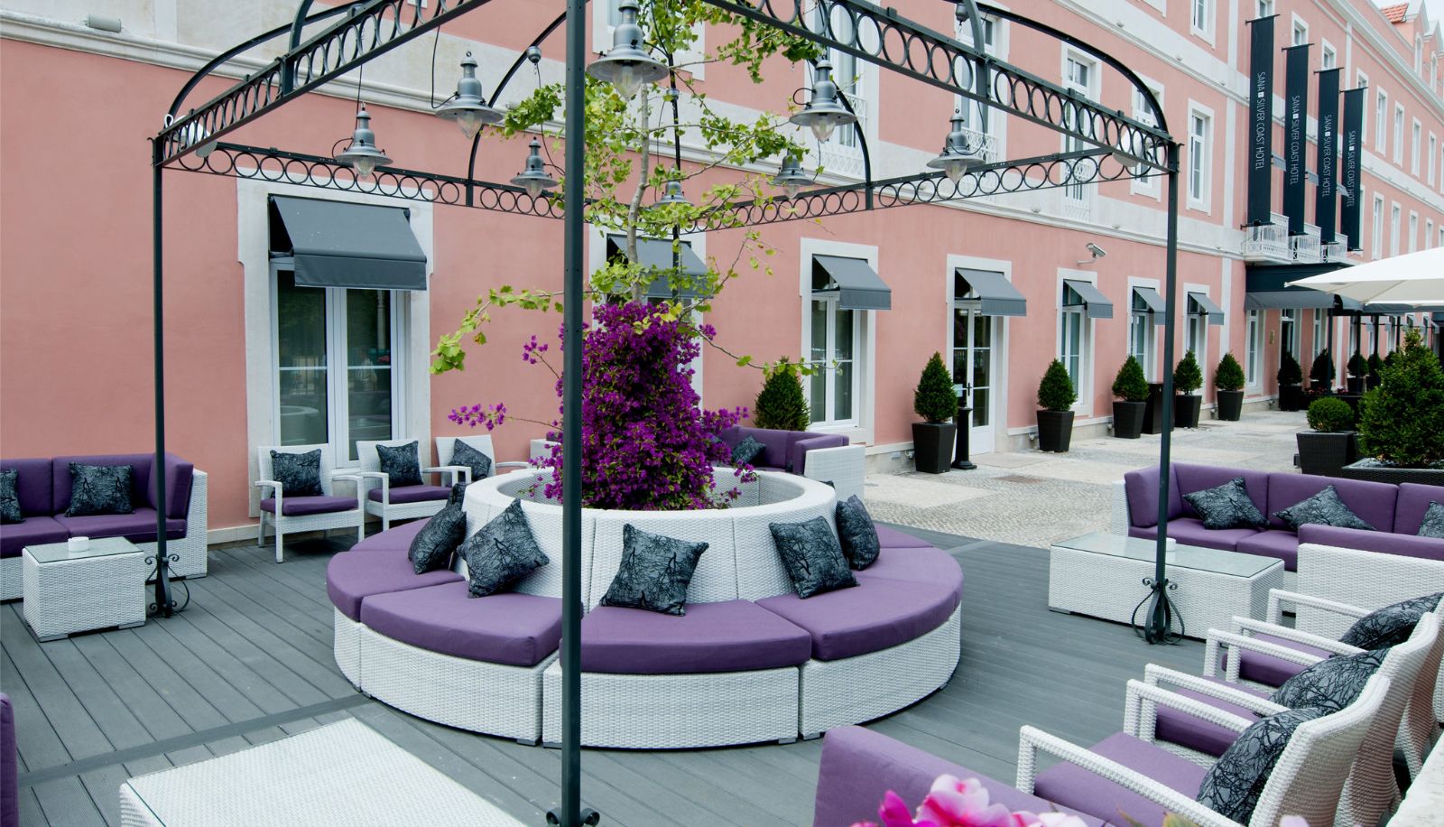 Ogród - SANA Silver Coast Hotel