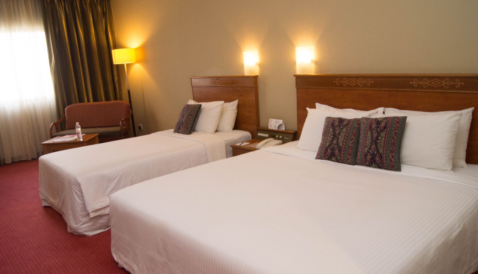 Chambre triple - Hotel Grand Continental Kuching