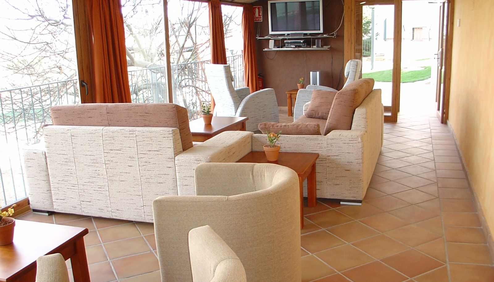 Salle de télévision - Hotel Mas de la Sala