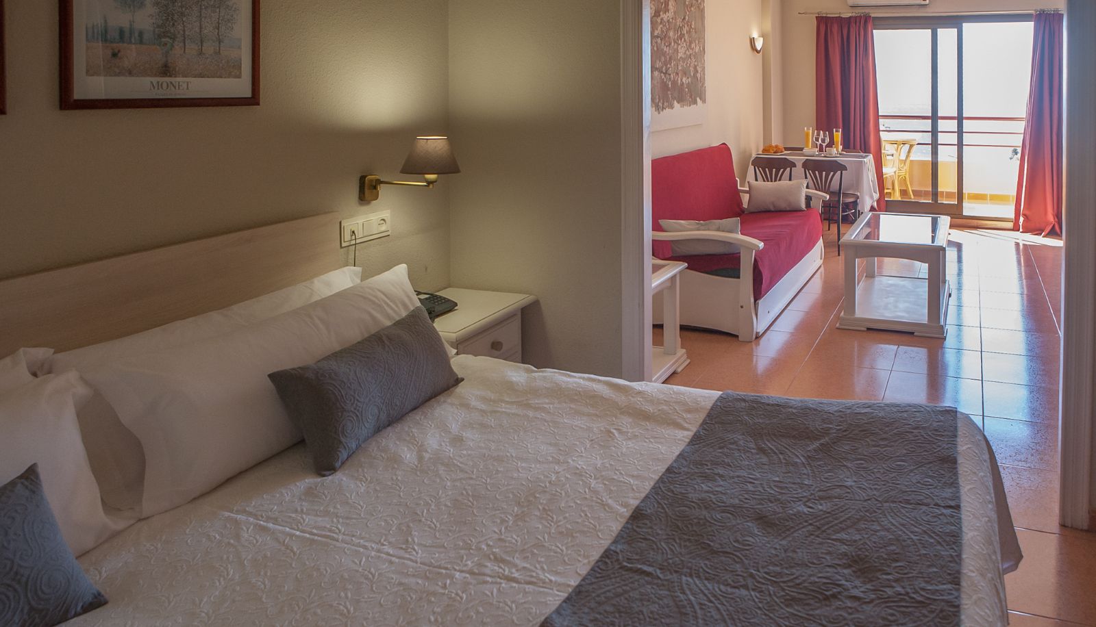 Room with sea view - Aguadulce Aparthotel