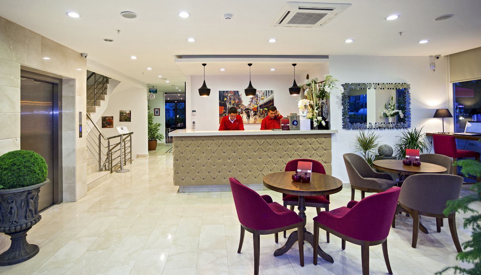 Reception - The Room Hotel & Apartments