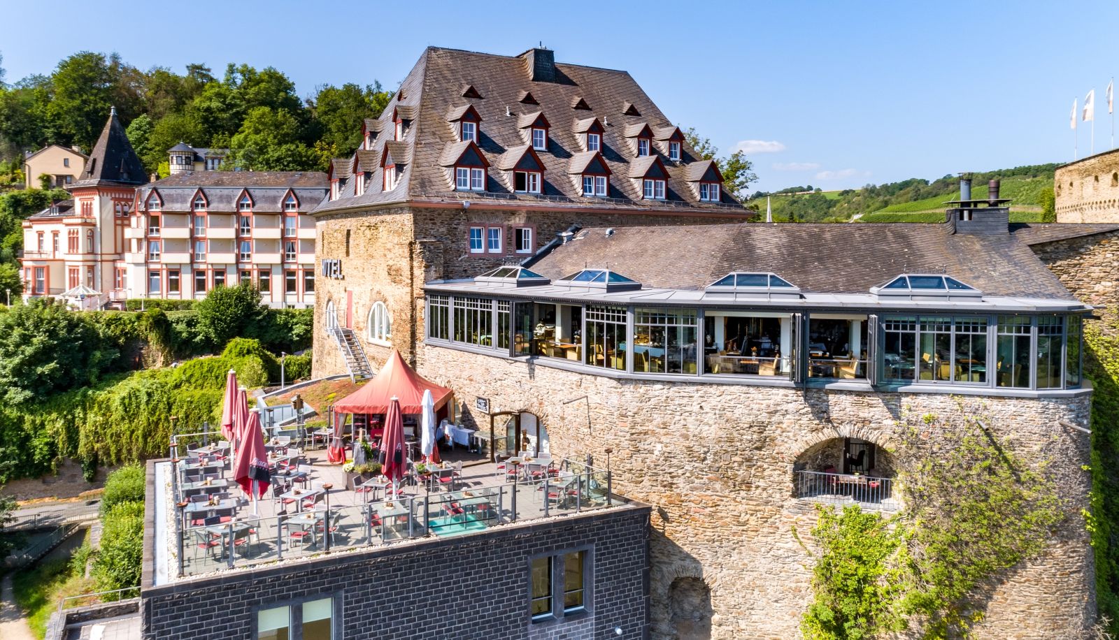 Terrazza - Hotel Schloss Rheinfels