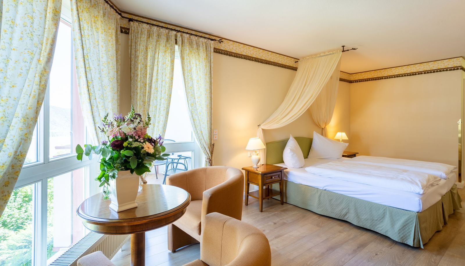 Camera con vista fiume - Hotel Schloss Rheinfels