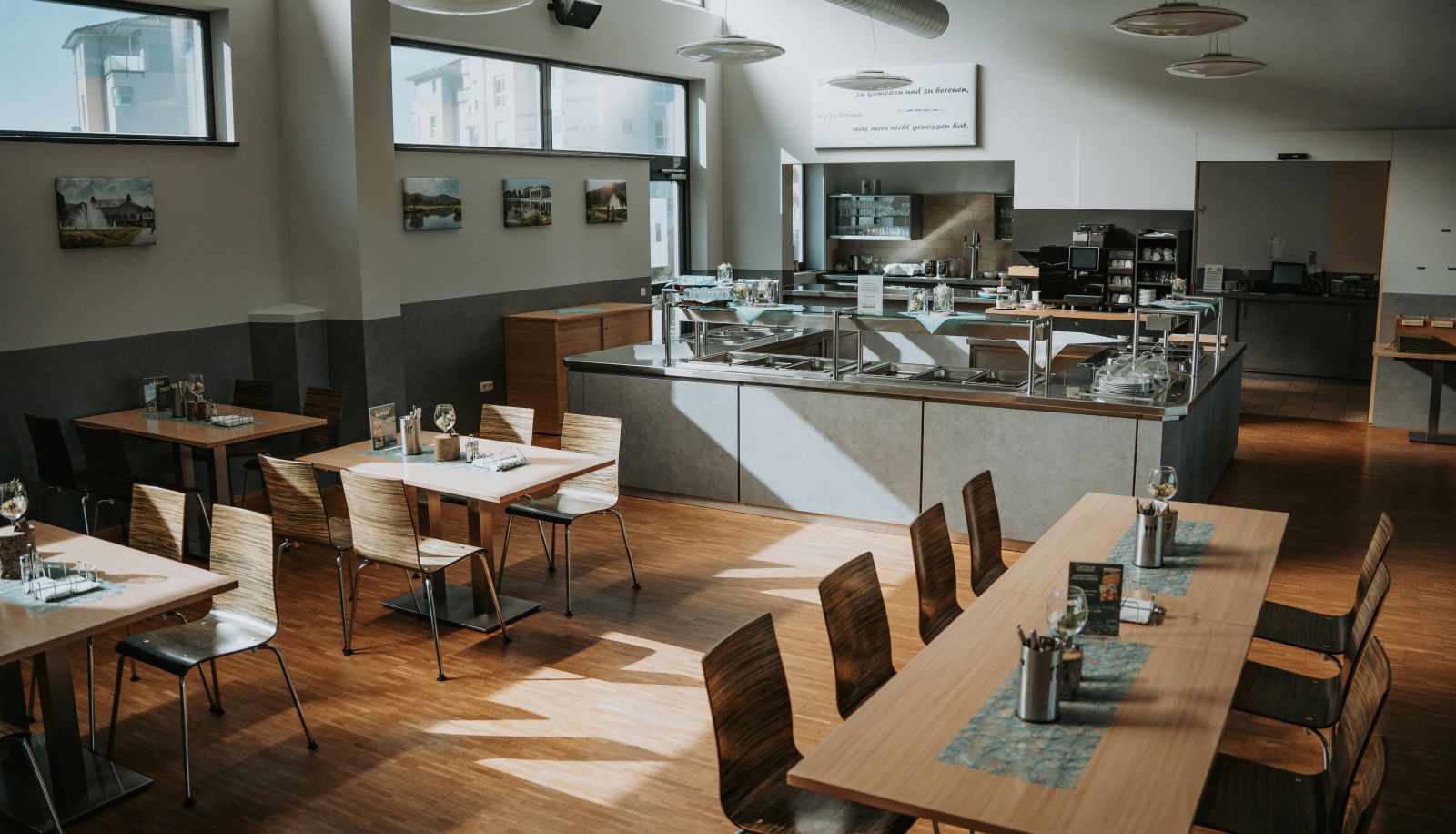 Breakfast room within the restaurant - Campus Hotel Restaurant