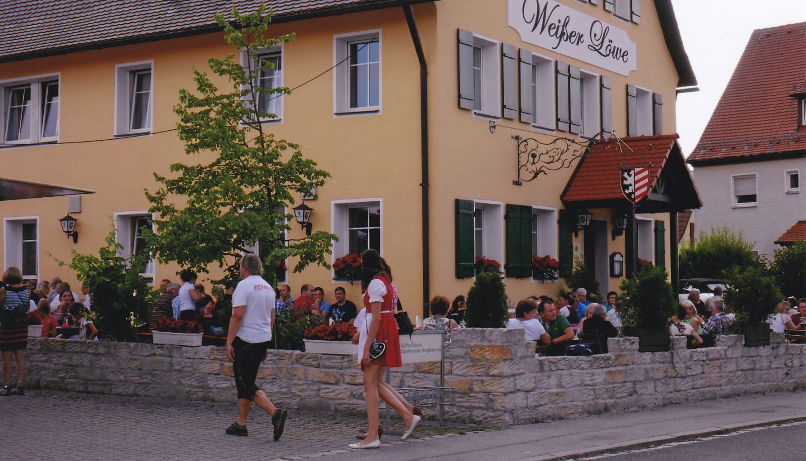 Terasse - Weißer Löwe