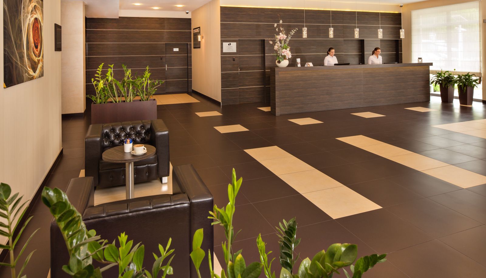 Rezeption - Z-hotel Business & Spa