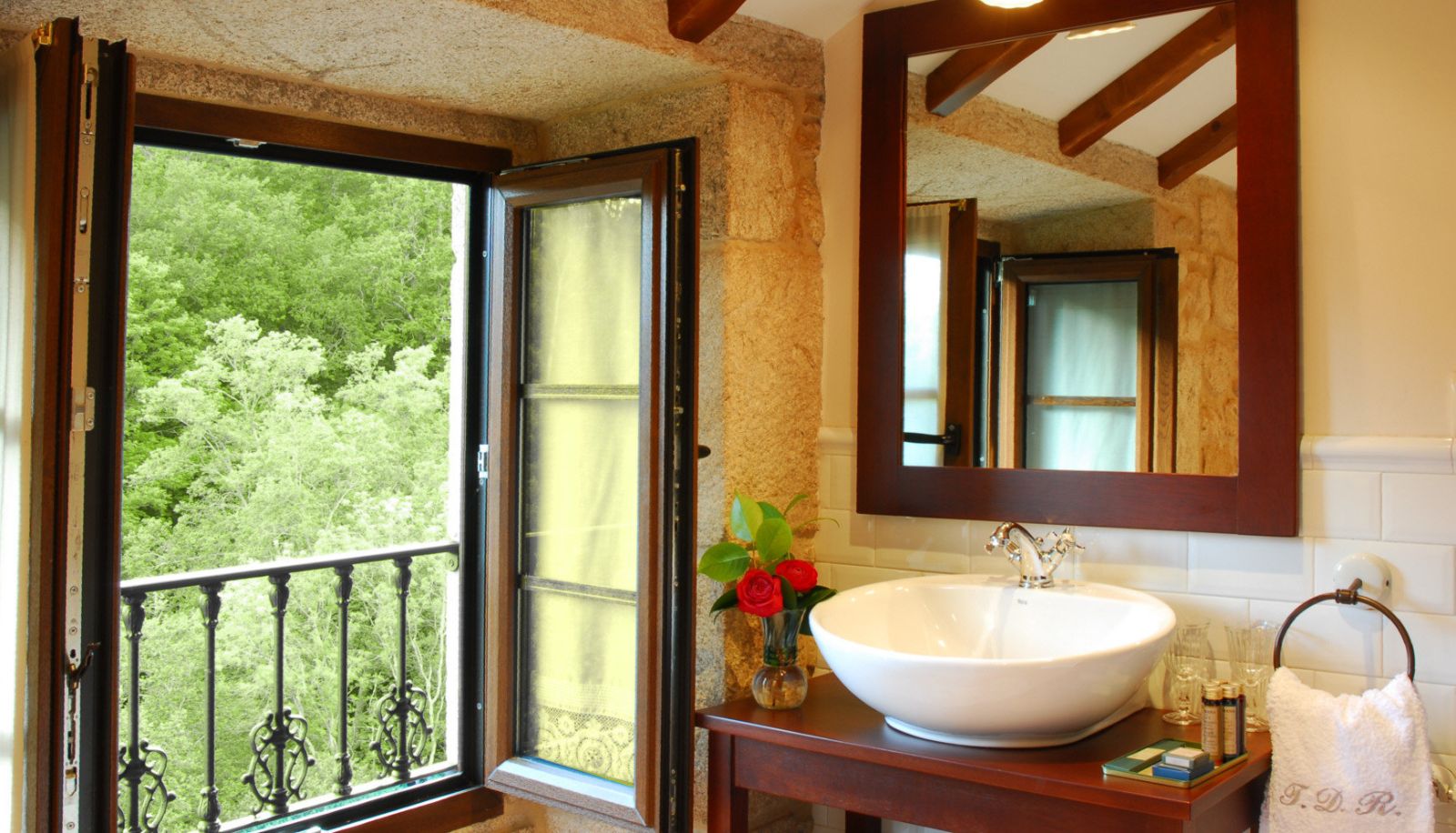 Cuarto de baño - Torre do Río Hotel Rural