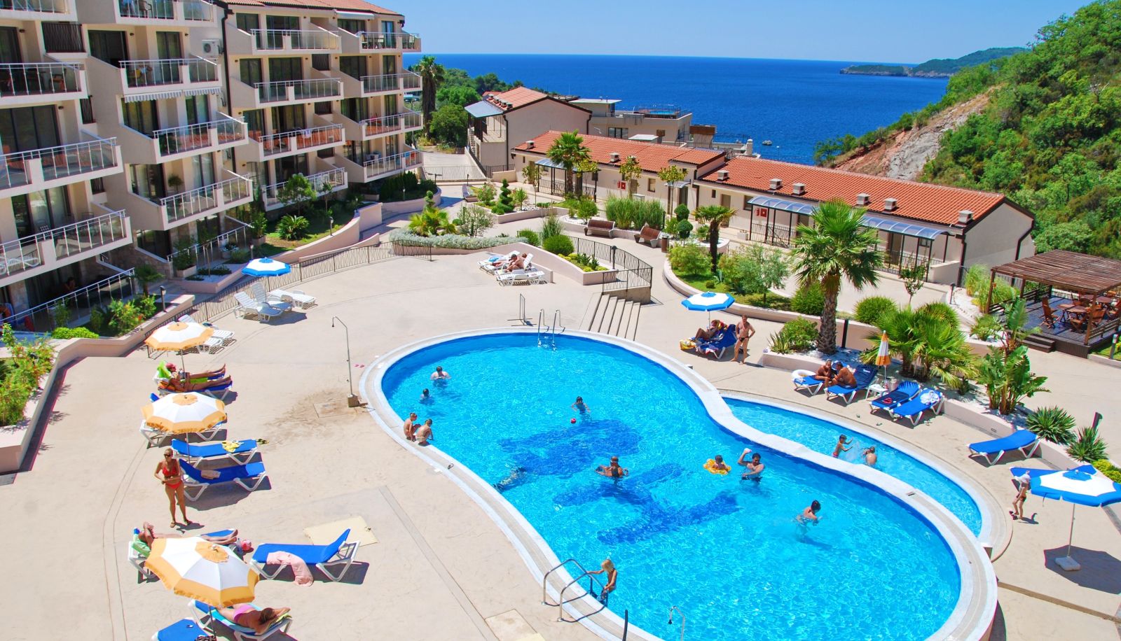 Hotel Außenbreich - Blue Horizon Apartments