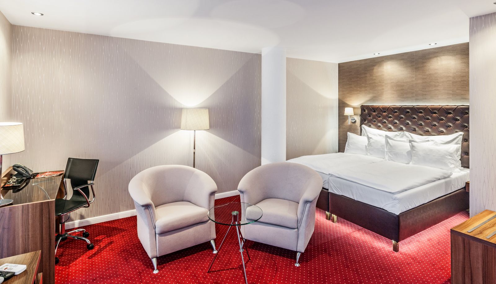 Komfortzimmer (Doppel) - Pytloun City Boutique Self Check-in Hotel