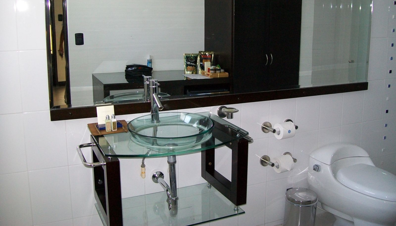 Badezimmer - Santorini Hotel Boutique