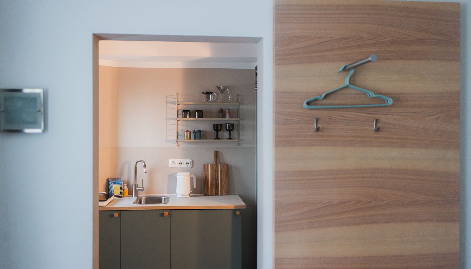 Kitchen area in the room - Stadthaus
