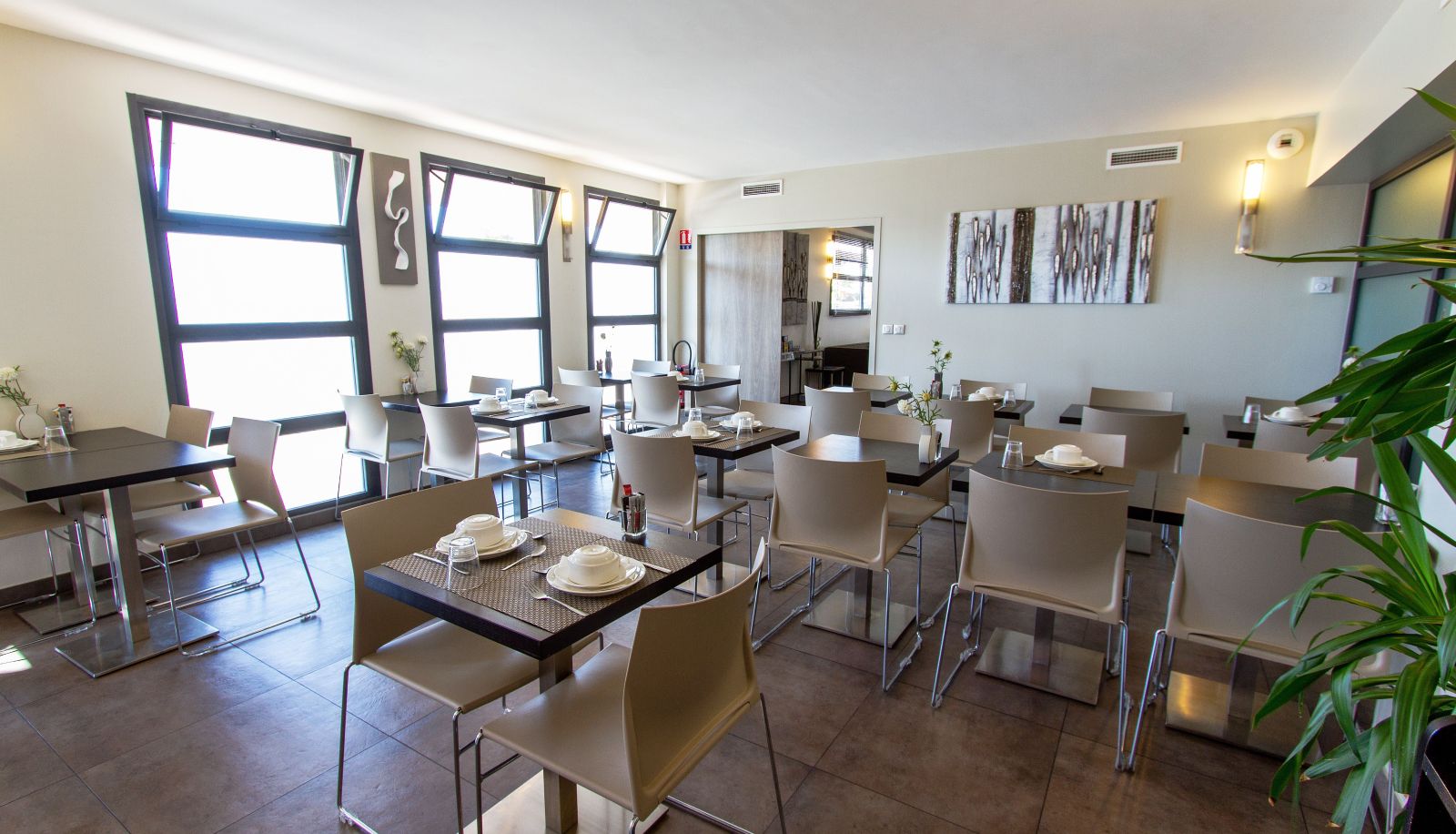 Frühstücksraum - Forme-hotel & Spa Montpellier – Sud-Est Parc Expositions – Arena