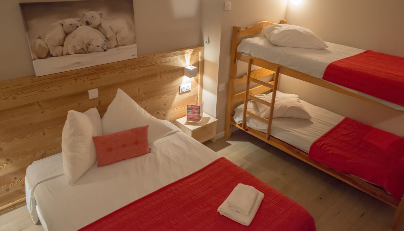 Vierbettzimmer - Les Flocons