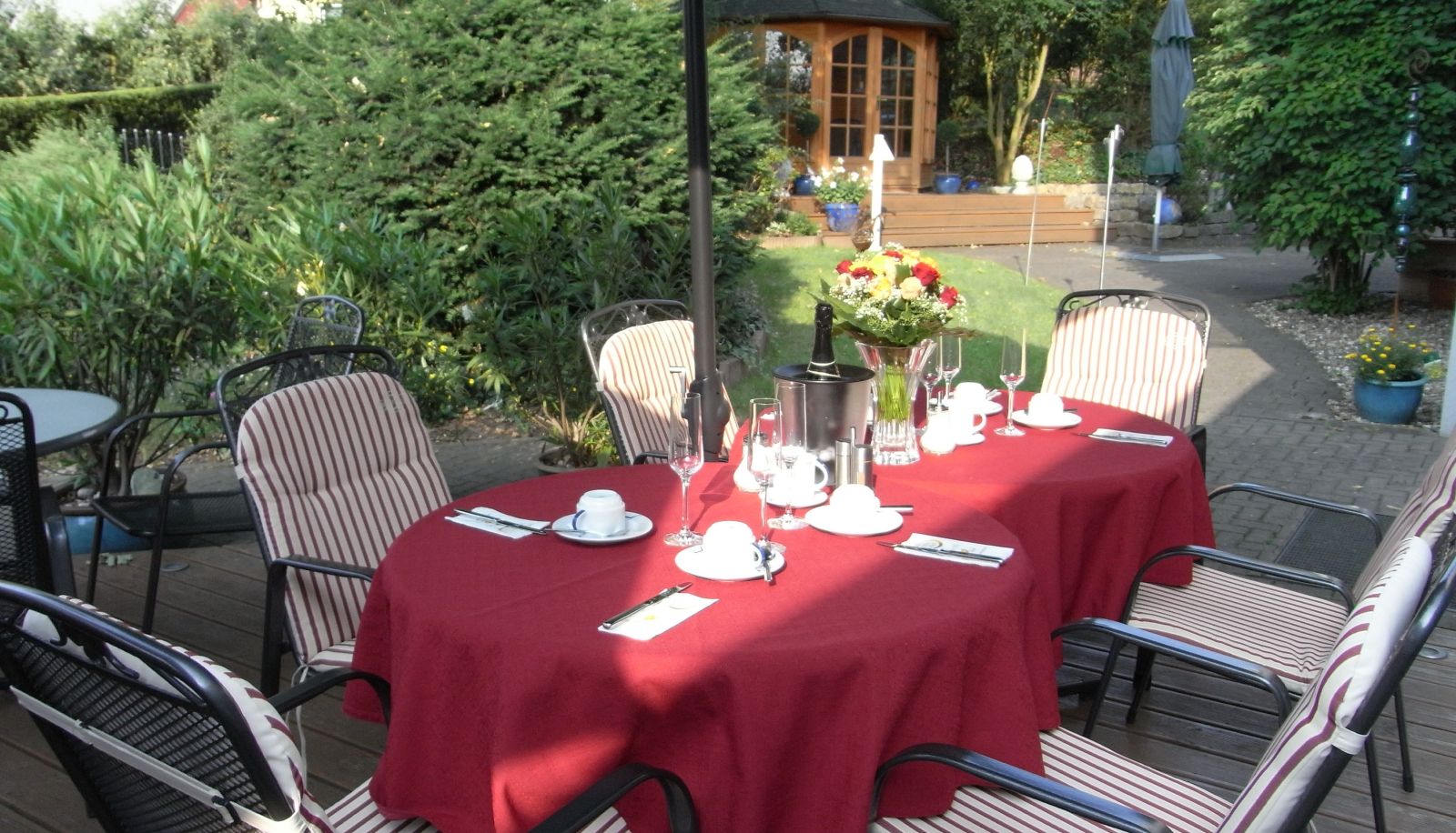 Terras - Main Hotel Eckert