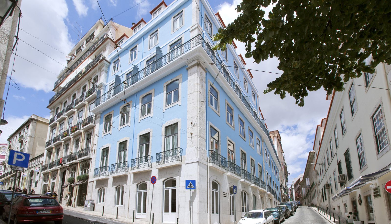 Area esterna dell'hotel - Lisboa Carmo Hotel
