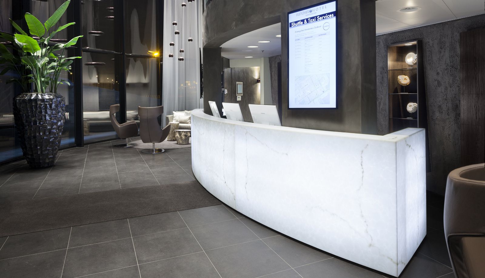 Reception - Fletcher Hotel Amsterdam