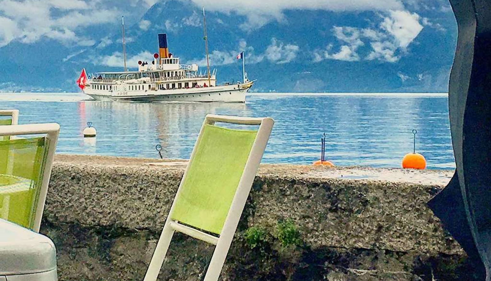 Innenbreich - Rivage Hotel *** Restaurant Lutry