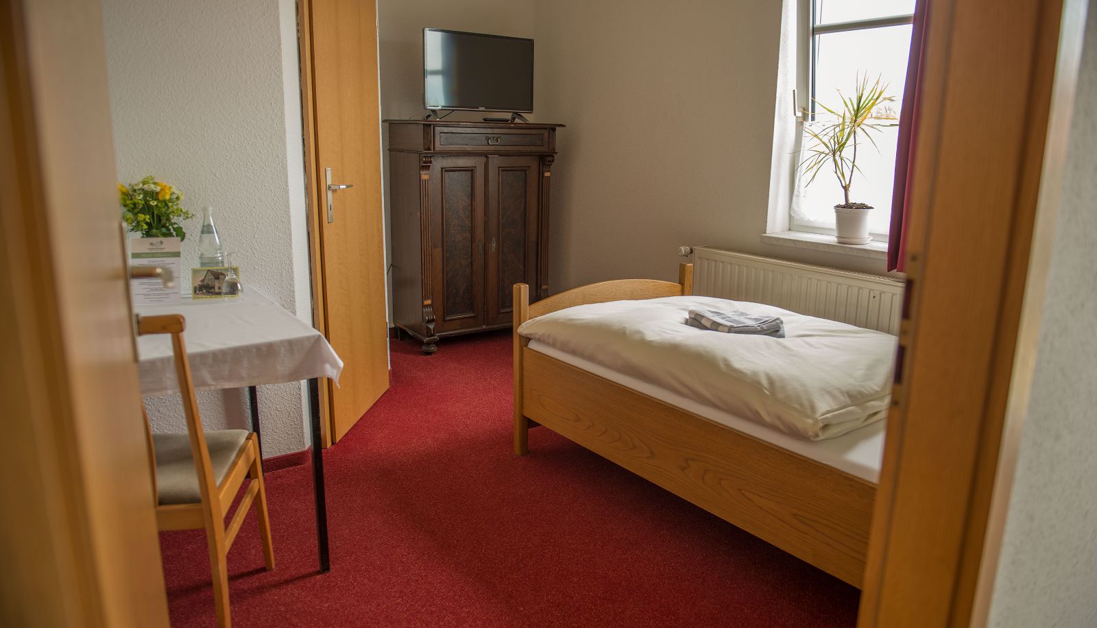 Standardzimmer (Einzel) - Landgasthof Marlishausen