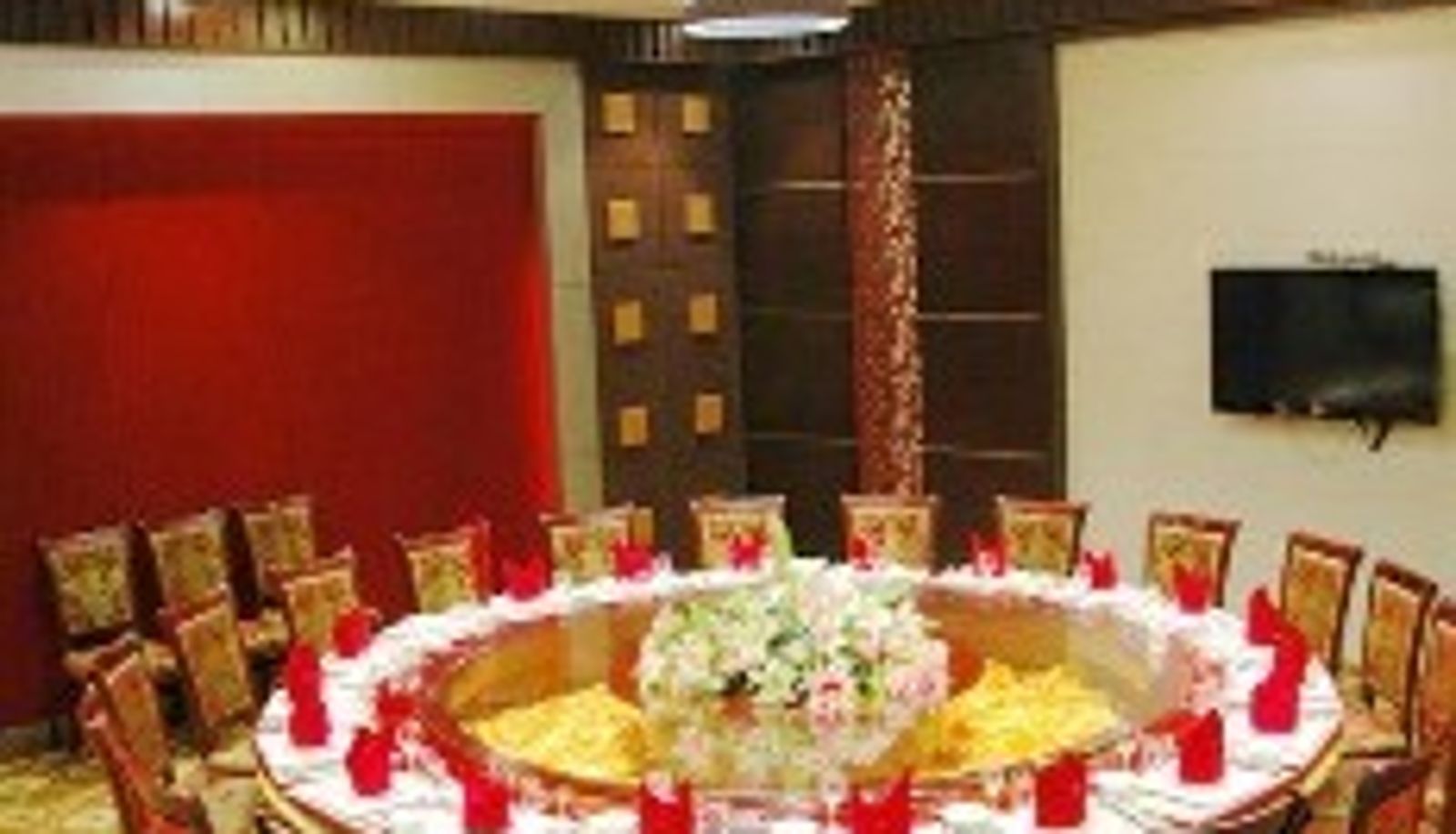 Frühstücksraum innerhalb des Restaurants - May Day Hotel - Huanggang