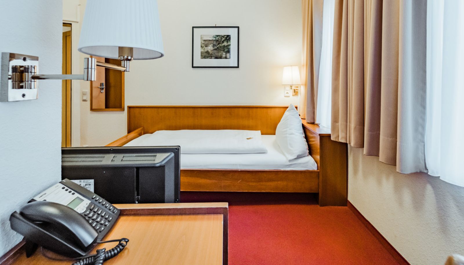 Standardzimmer (Einzel) - Hotel Marschiertor Aachen