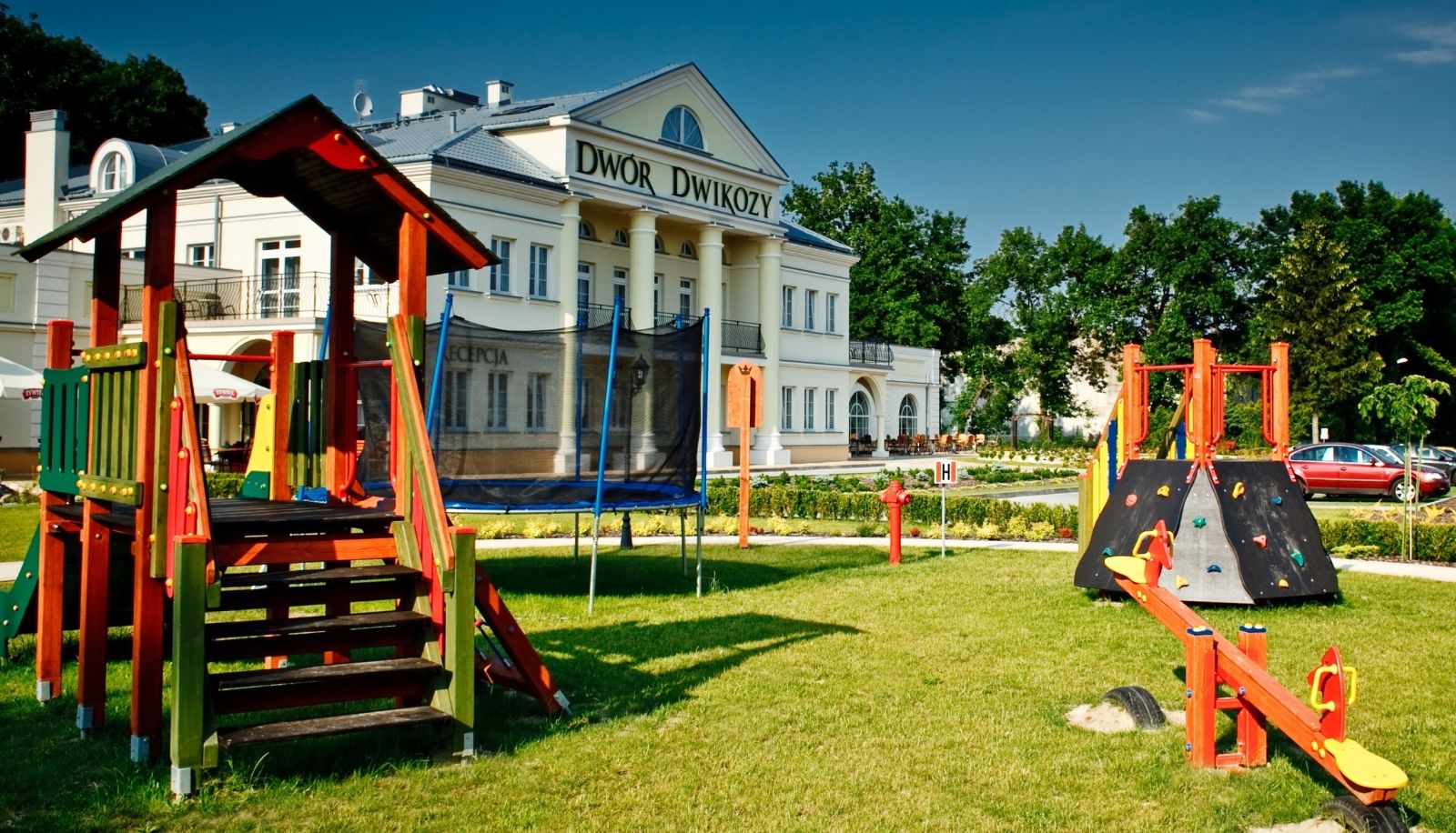 Ogród - Dwór Dwikozy