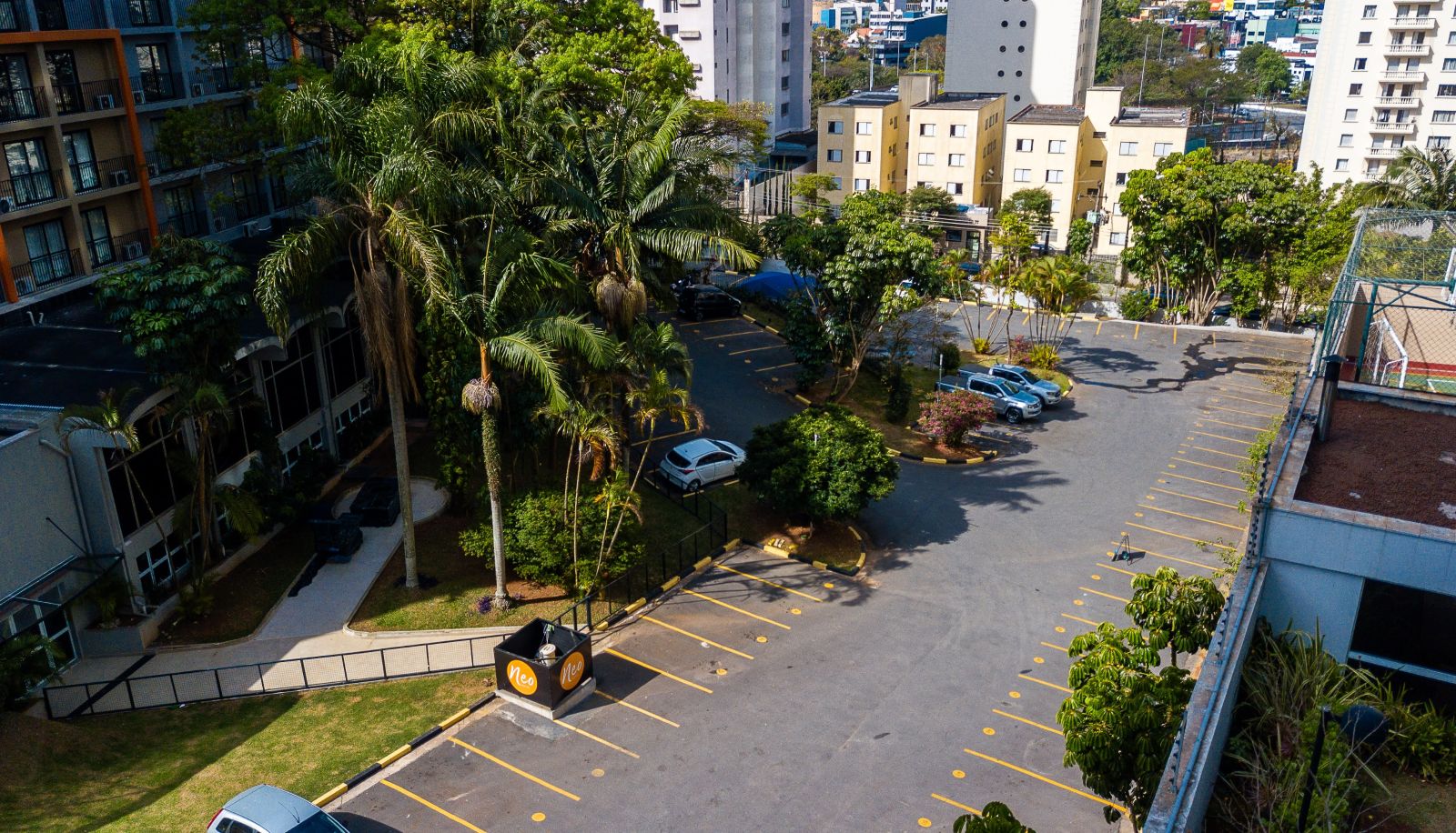 Buitenruimte van het hotel - Slim Hotel Neo São Bernardo do Campo