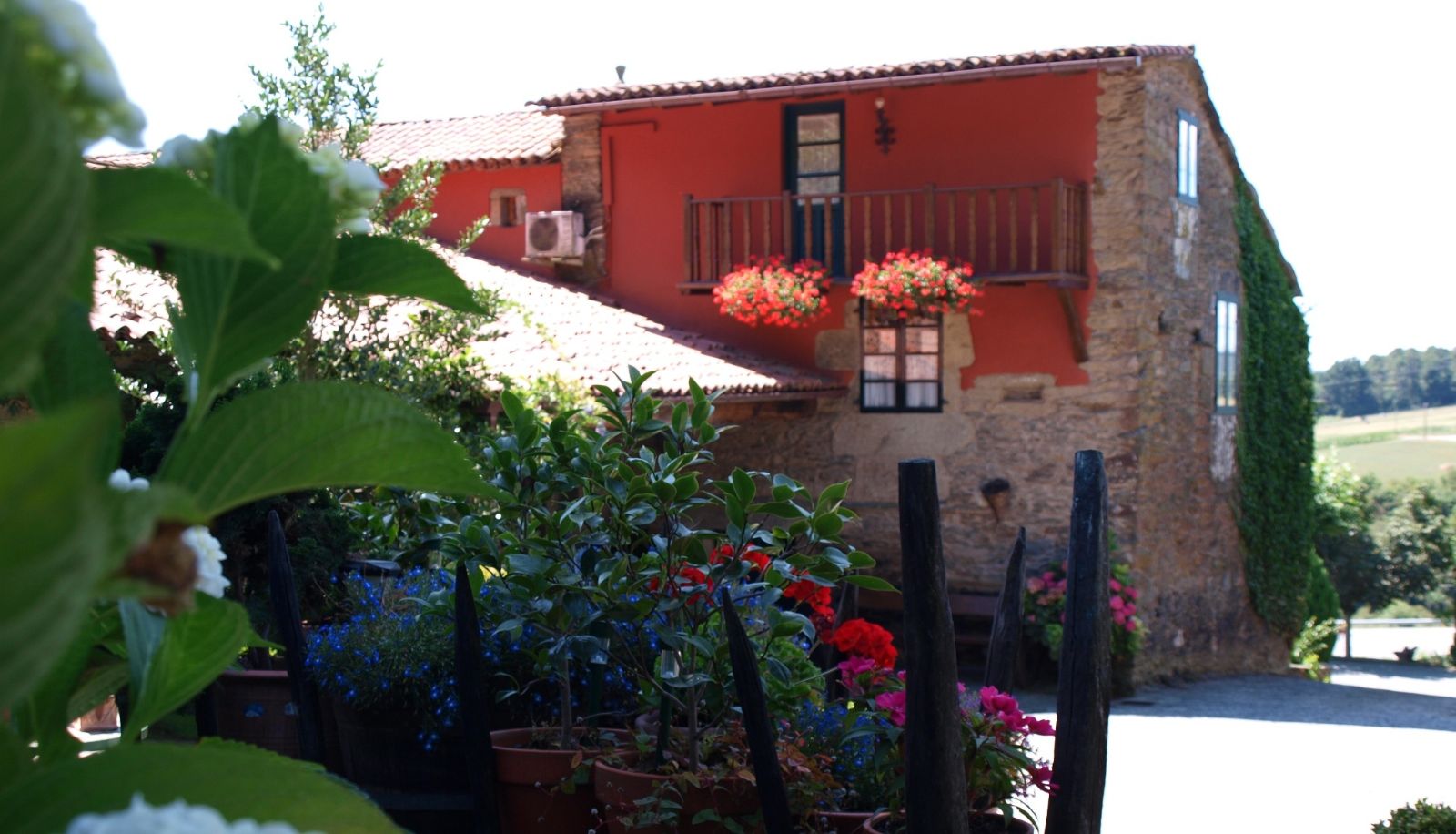 Area esterna dell'hotel - Casa Brandariz