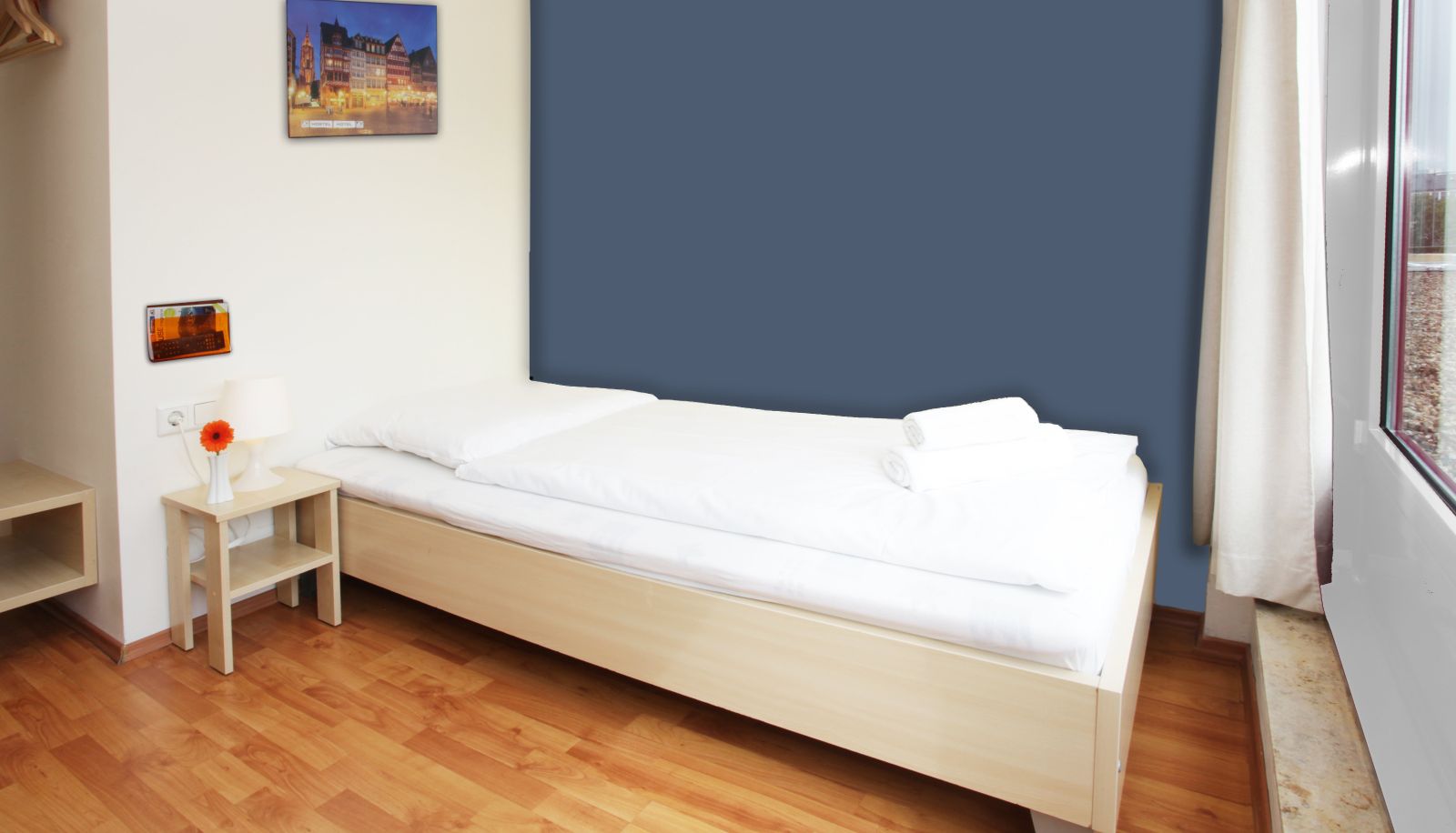 Chambre standard (simple) - a&o Frankfurt Galluswarte Hostel
