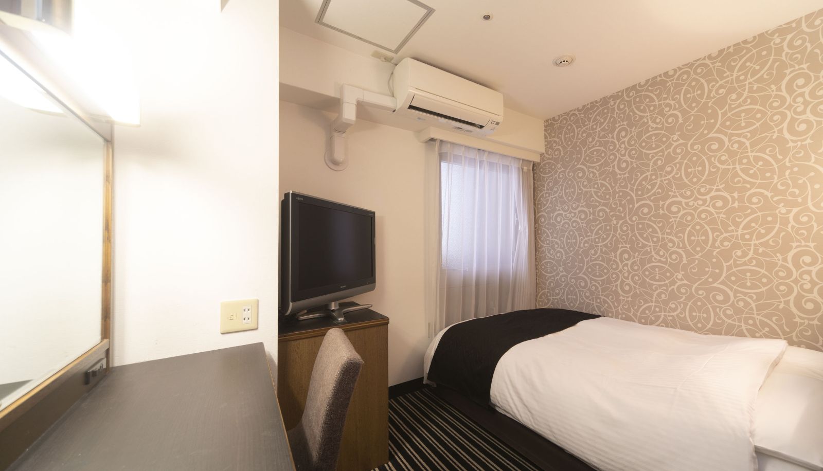 Standardzimmer (Einzel) - APA HOTEL Osaka Tanimachi Yonchome Ekimae Kita