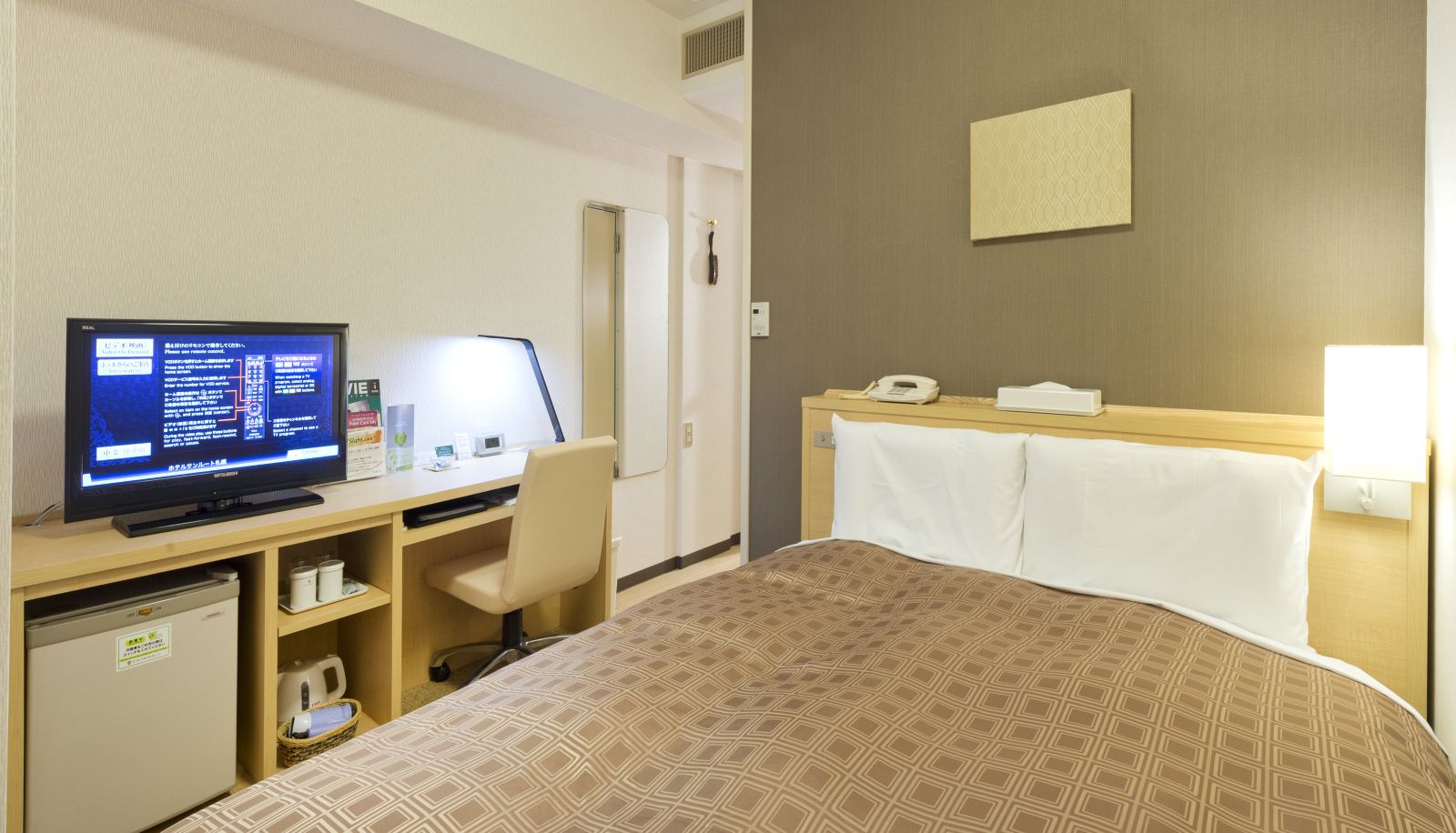 Standardzimmer (Doppel) - Sunroute Sapporo