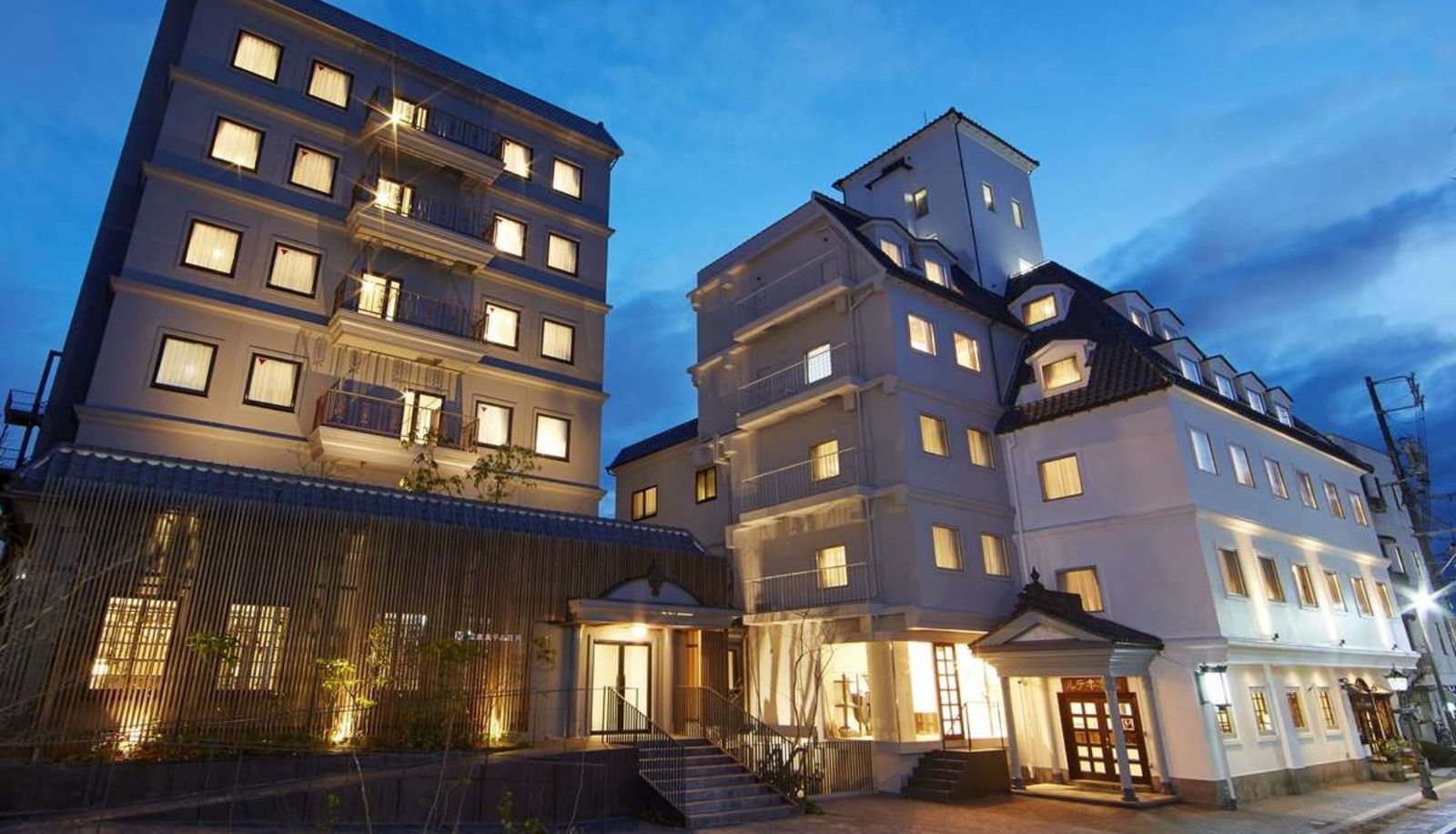 Buitenruimte van het hotel - Matsumoto Hotel Kagetsu
