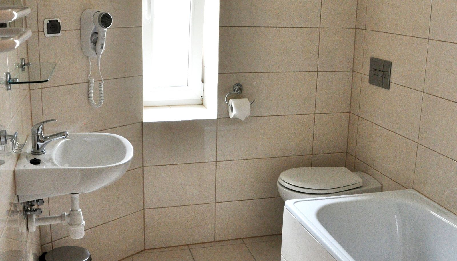 Badkamer - Leone Aparthotel