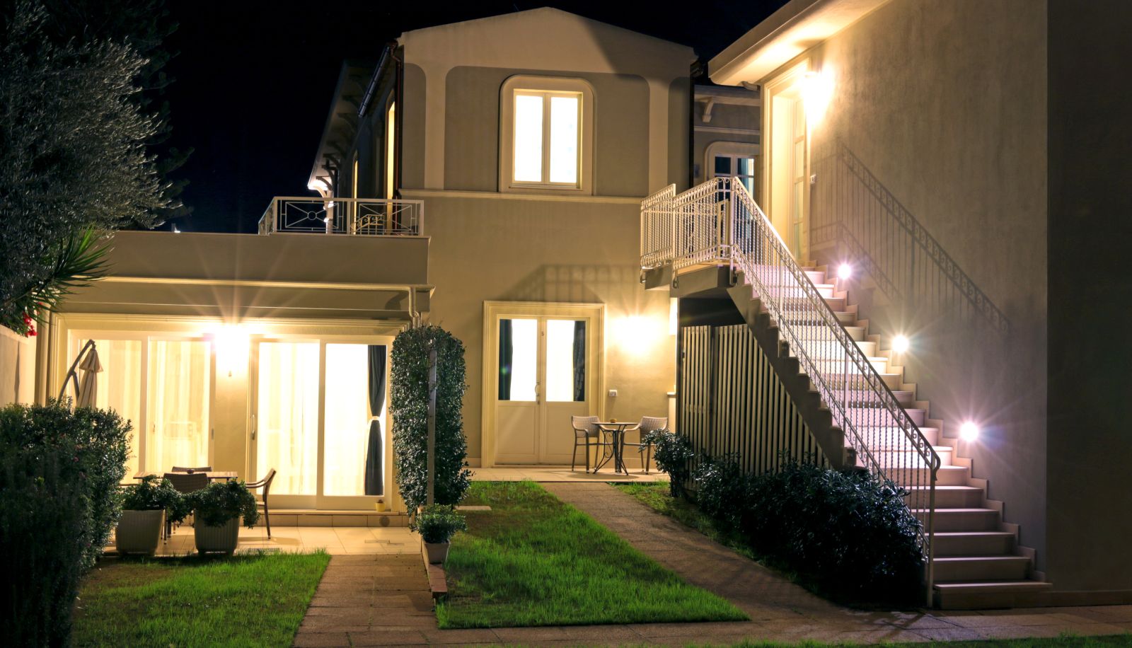 Area esterna dell'hotel - La Villa del Mare