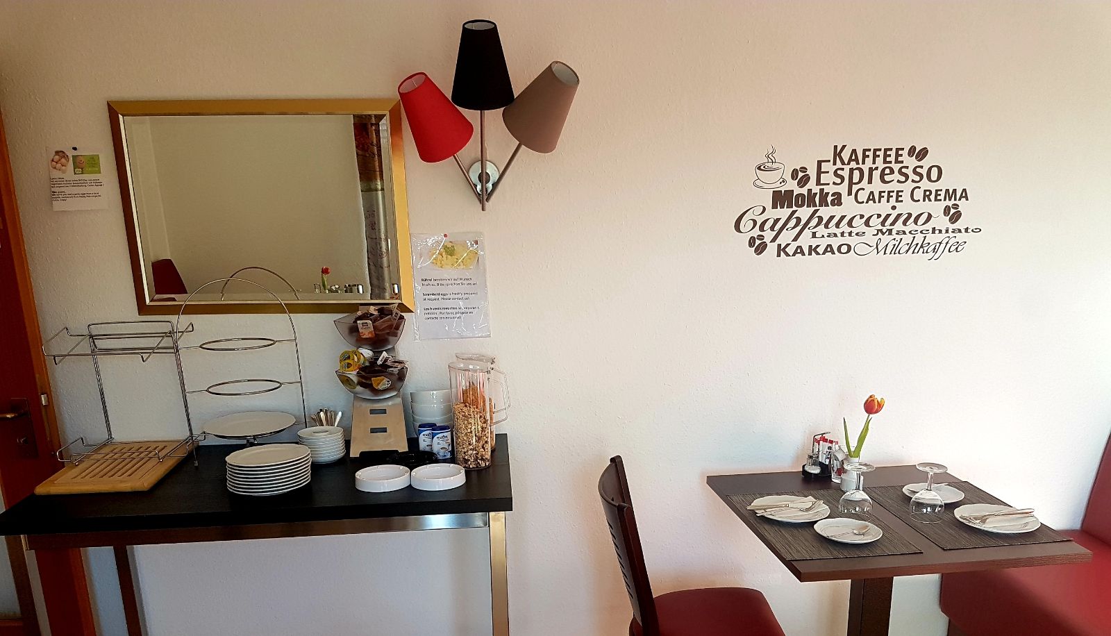 Salle de petit-déjeuner - Hotel Schmerkötter