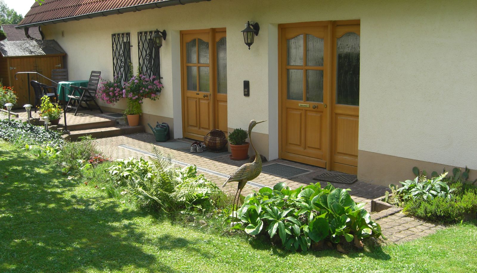 Tuin - Jakobsklause Café Pension
