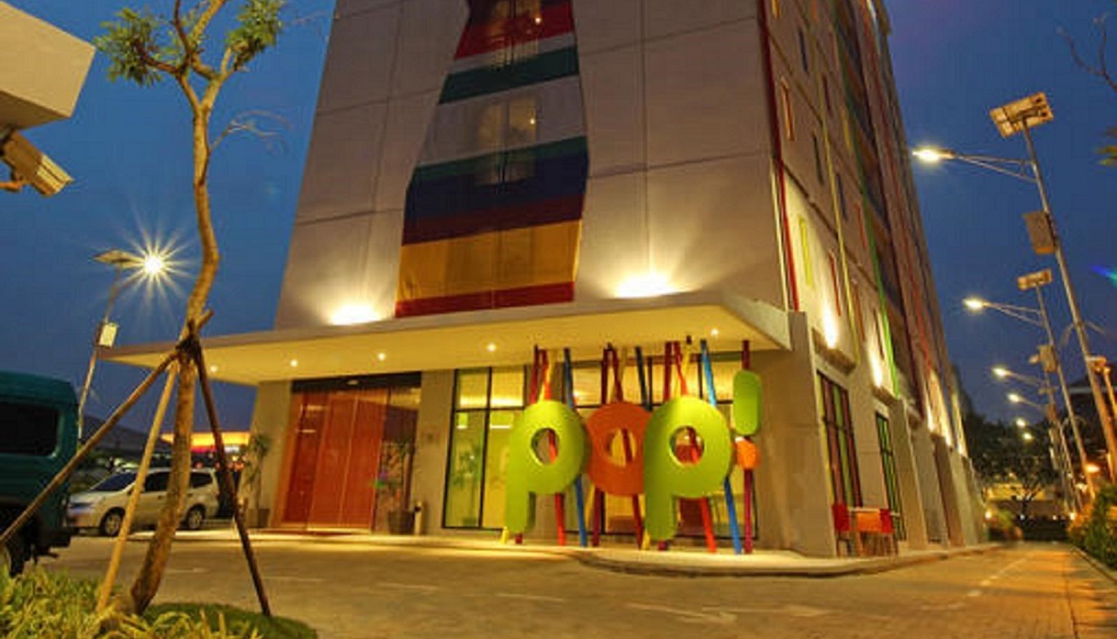 Area esterna dell'hotel - POP! Hotel BSD City Tangerang