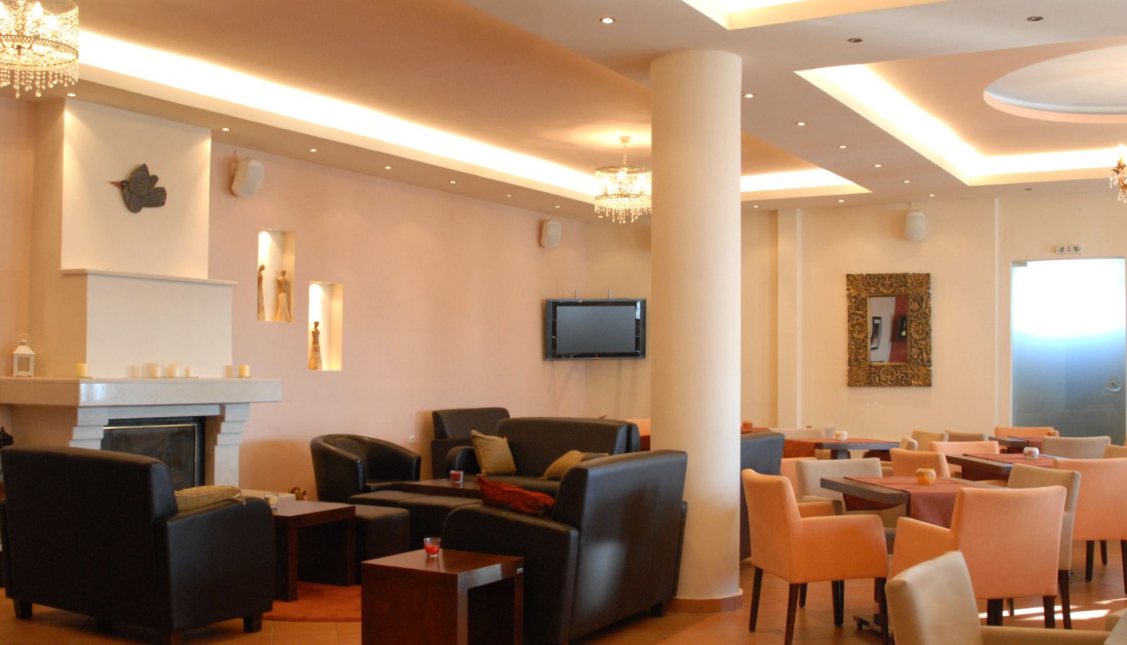 Frühstücksraum innerhalb des Restaurants - Pelion Resort
