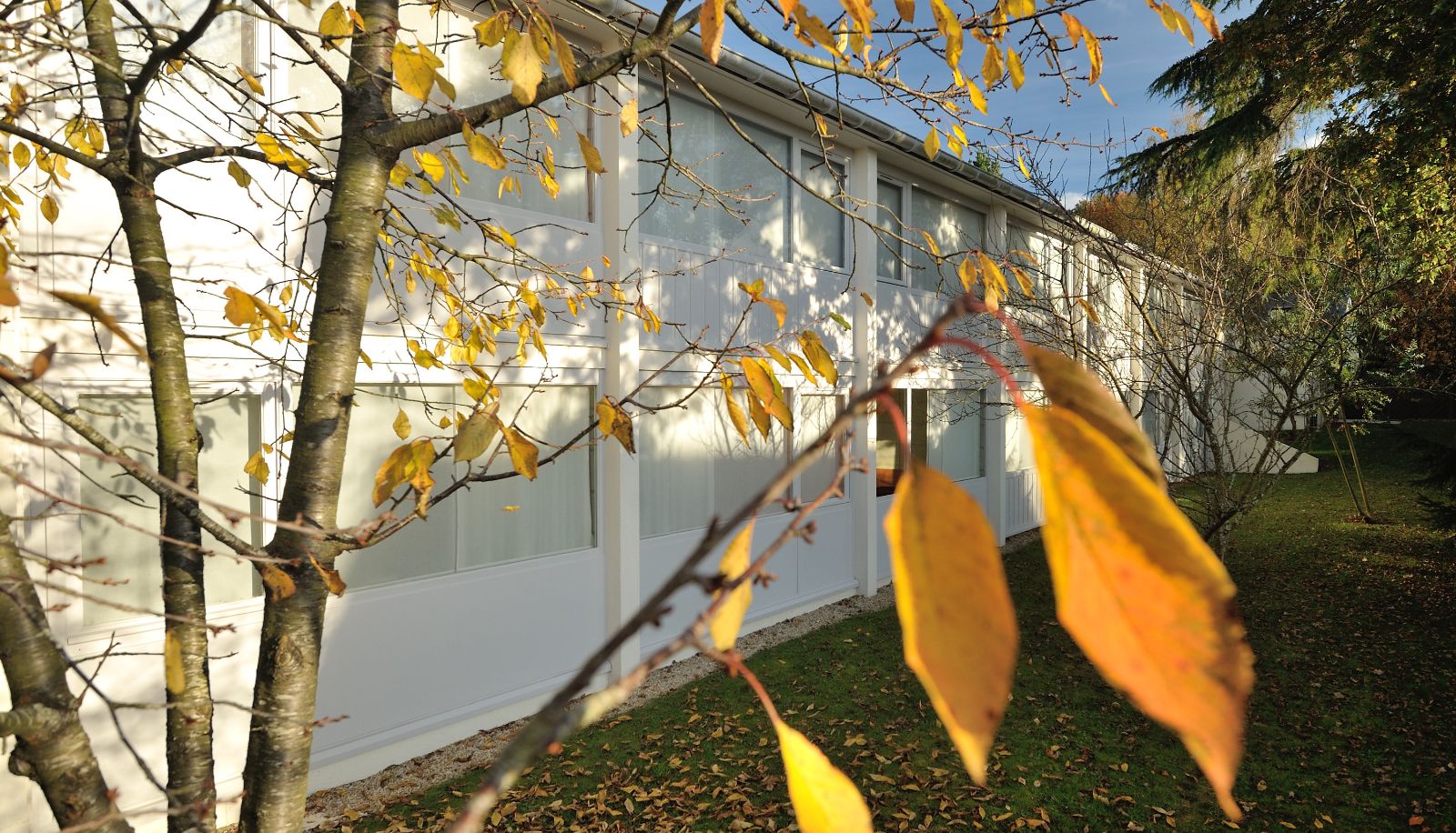 Zewnętrzna część hotelu - Hôtel Du Parc