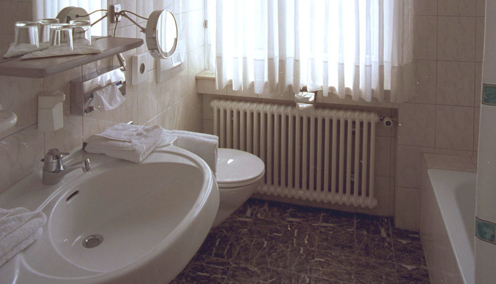 Badkamer - Gästehaus 'Stelle'