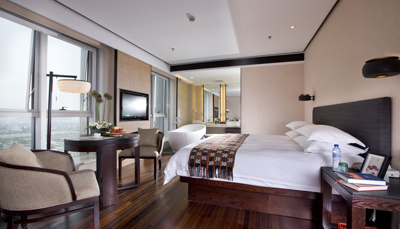 Standardzimmer (Doppel) - SSAW Boutique Hotel Hefei Intime Centre