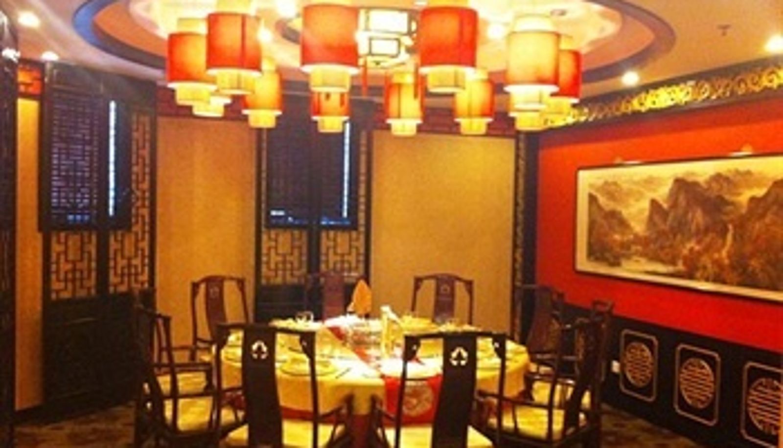 Sala de desayunos dentro del restaurante - Jingcheng Hotel - Chengde