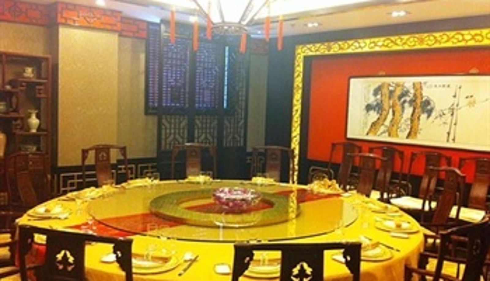 Sala de desayunos dentro del restaurante - Jingcheng Hotel - Chengde