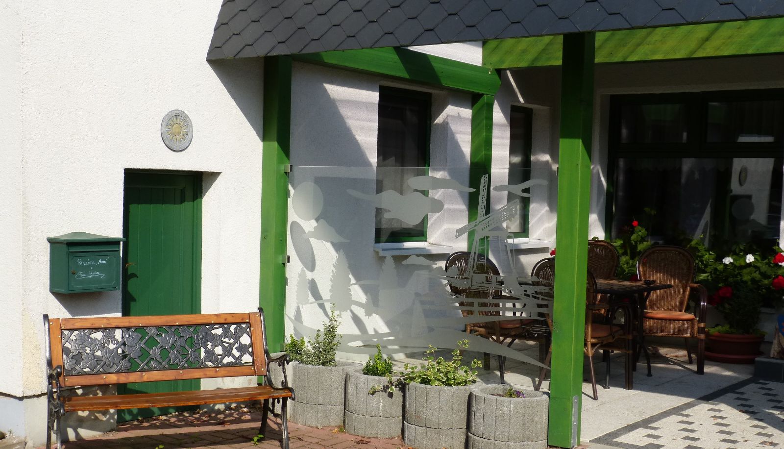 Terraza - Pension Anni