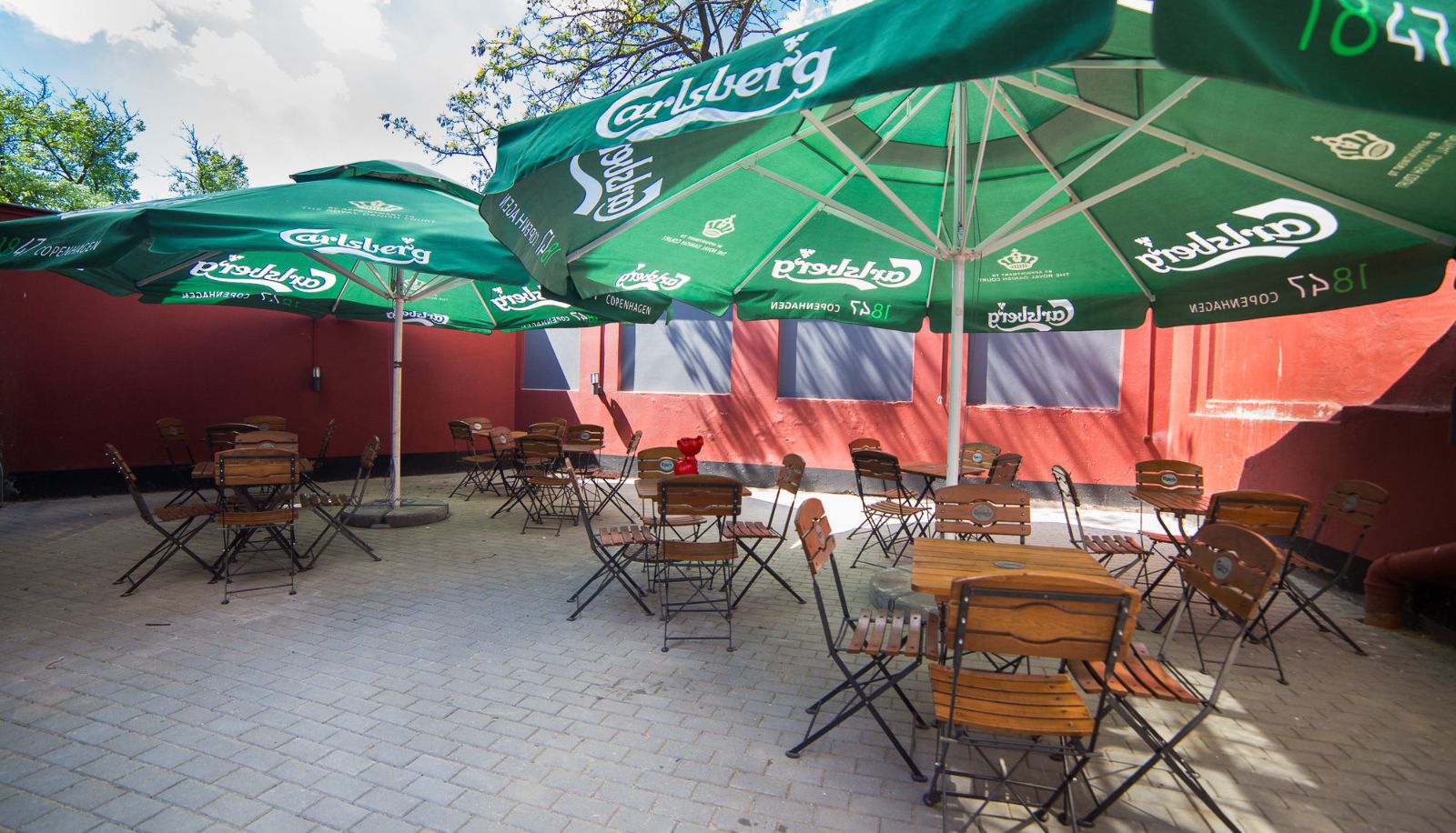 Ogród - Hostel Fabryka