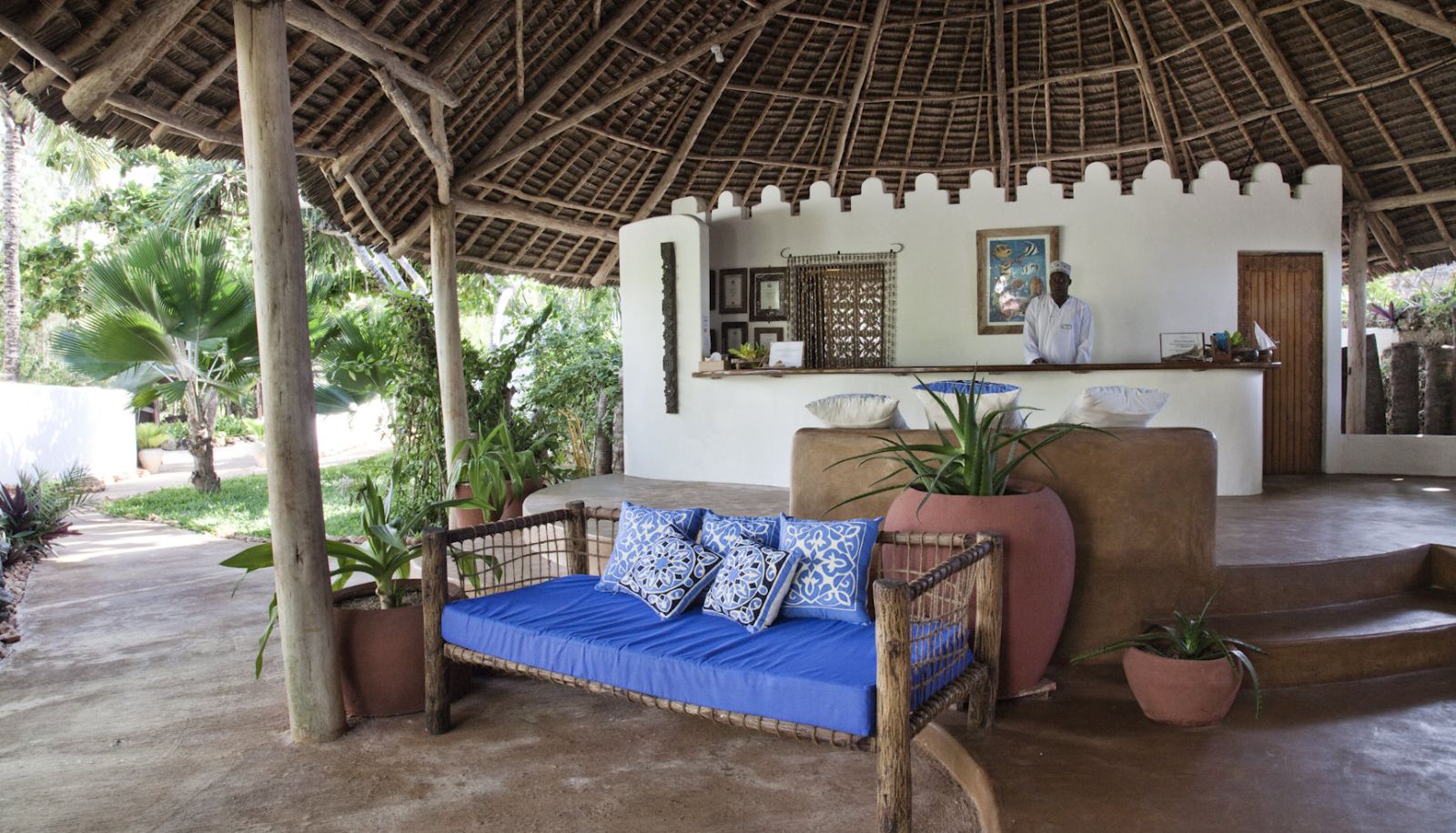 Réception - Matemwe Lodge