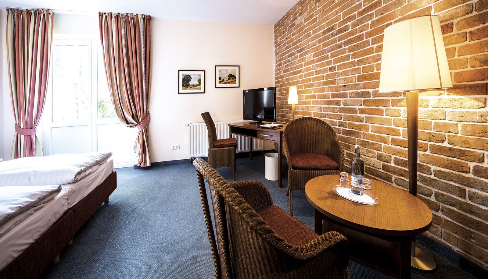Zimmer mit Terrasse - Seehotel Heidehof