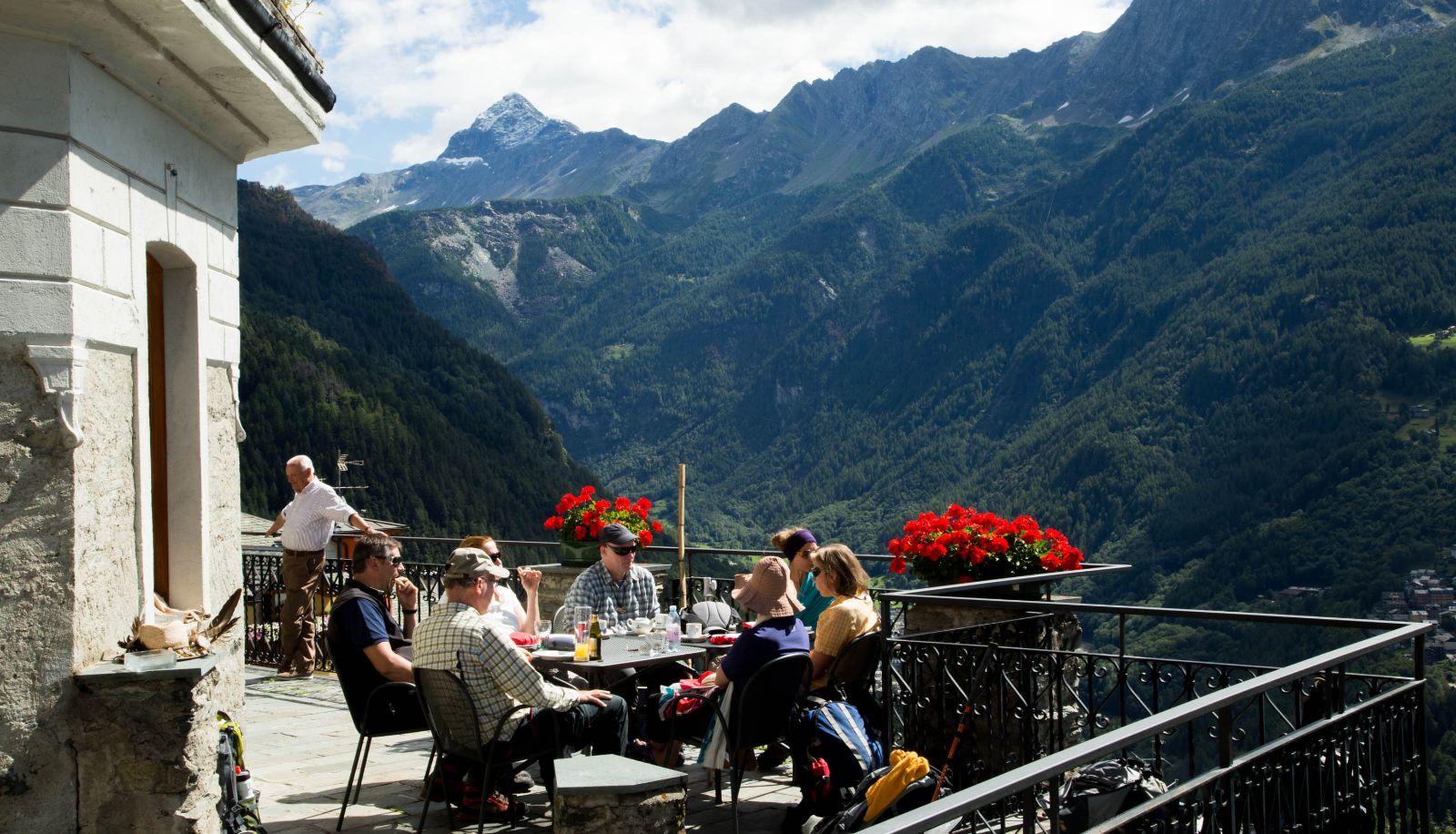 Terrasse - Roseg